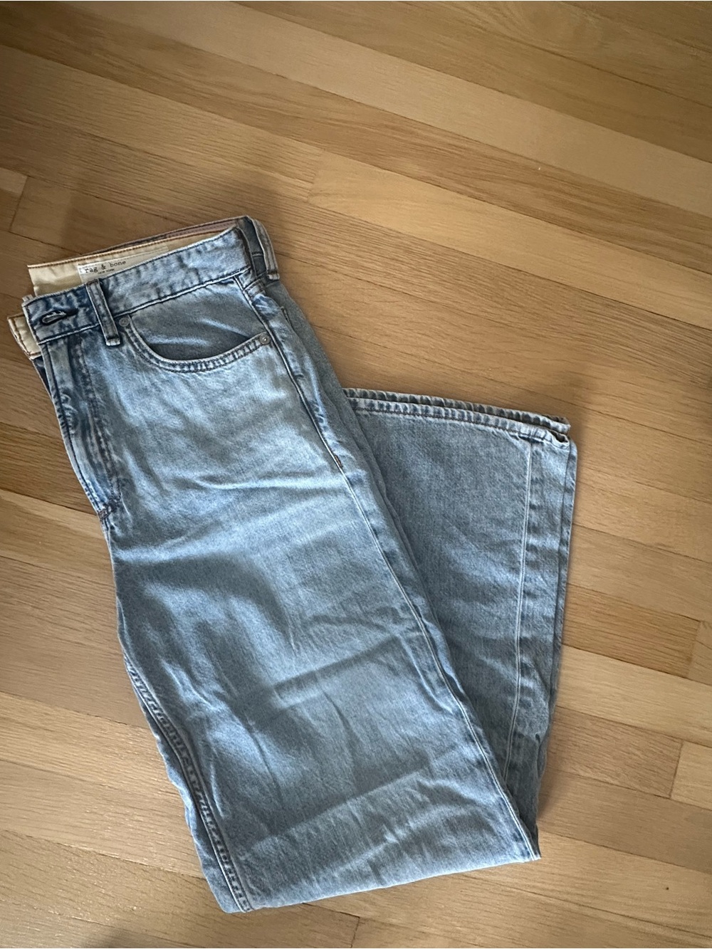 Rag and Bone Logan Mid Rise Wide Leg